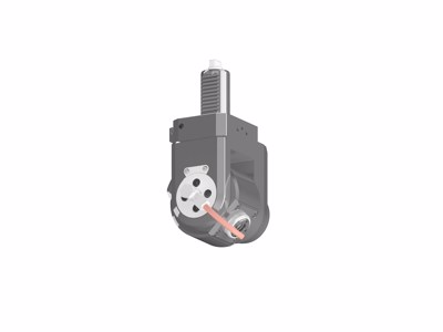 angetriebene Werkzeughalter - variable Werkzeughalter, Kupplung DIN 1809 VDI30, Spannzange ER16, 1:1 Übersetzung, 20bar Innenkühlung, 6000 1/min