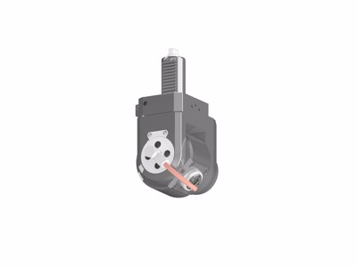 angetriebene Werkzeughalter - variable Werkzeughalter, Kupplung DIN 1809 VDI30, Spannzange ER16, 1:1 Übersetzung, keine Innenkühlung, 6000 1/min