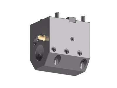 Boring bar holder, with internal coolant supply, DOOSAN