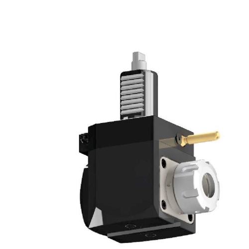 VDI 30, angular tool holder, coupling DIN 1809, with 80bar internal cooling