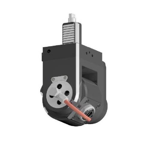 VDI 30, variable angle tool holder, coupling DIN 1809, with internal cooling
