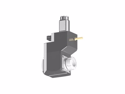 VDI 40, angular&offset tool holder, coupling TOEM, no internal cooling