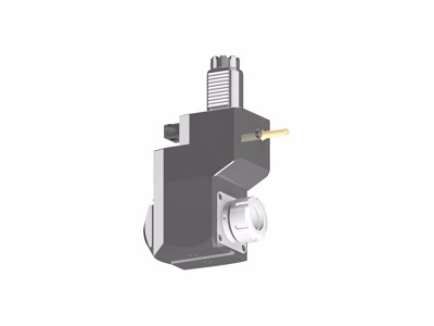 VDI 40, angular&offset tool holder, coupling TOEM, with internal cooling