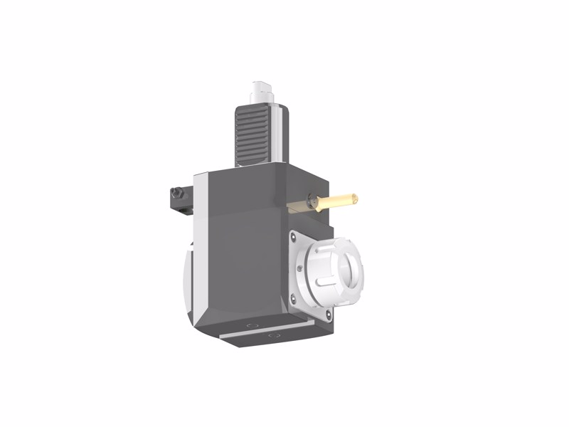 VDI 40, angular tool holder, coupling DIN 1809, no internal cooling