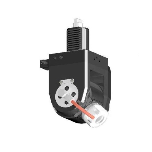 VDI 40, variable angle tool holder, coupling DIN 1809, with internal cooling